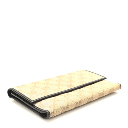 Gucci Signature Monogram Continental Wallet Black 4 of 7