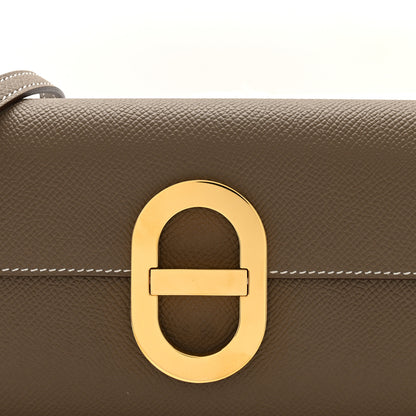Hermes Epsom Maillon Wallet To Go Etoupe 7 of 11