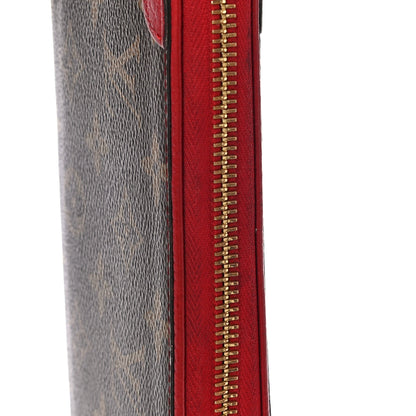 Louis Vuitton Monogram Retiro Zippy Wallet Cherry 17 of 17