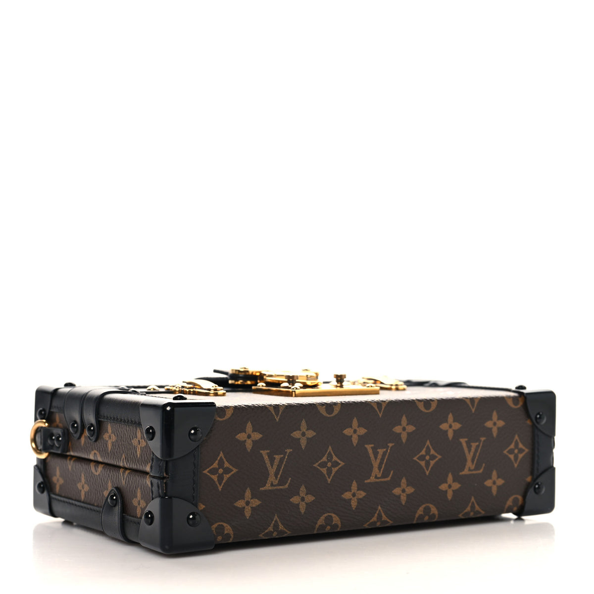 Louis Vuitton Monogram Petite Malle Black 4 of 10
