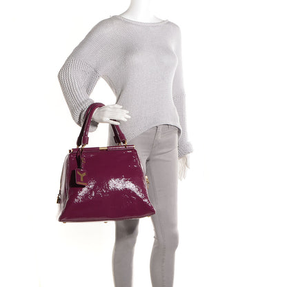Saint Laurent Patent Medium Majorelle Bougainvillea 2 of 8