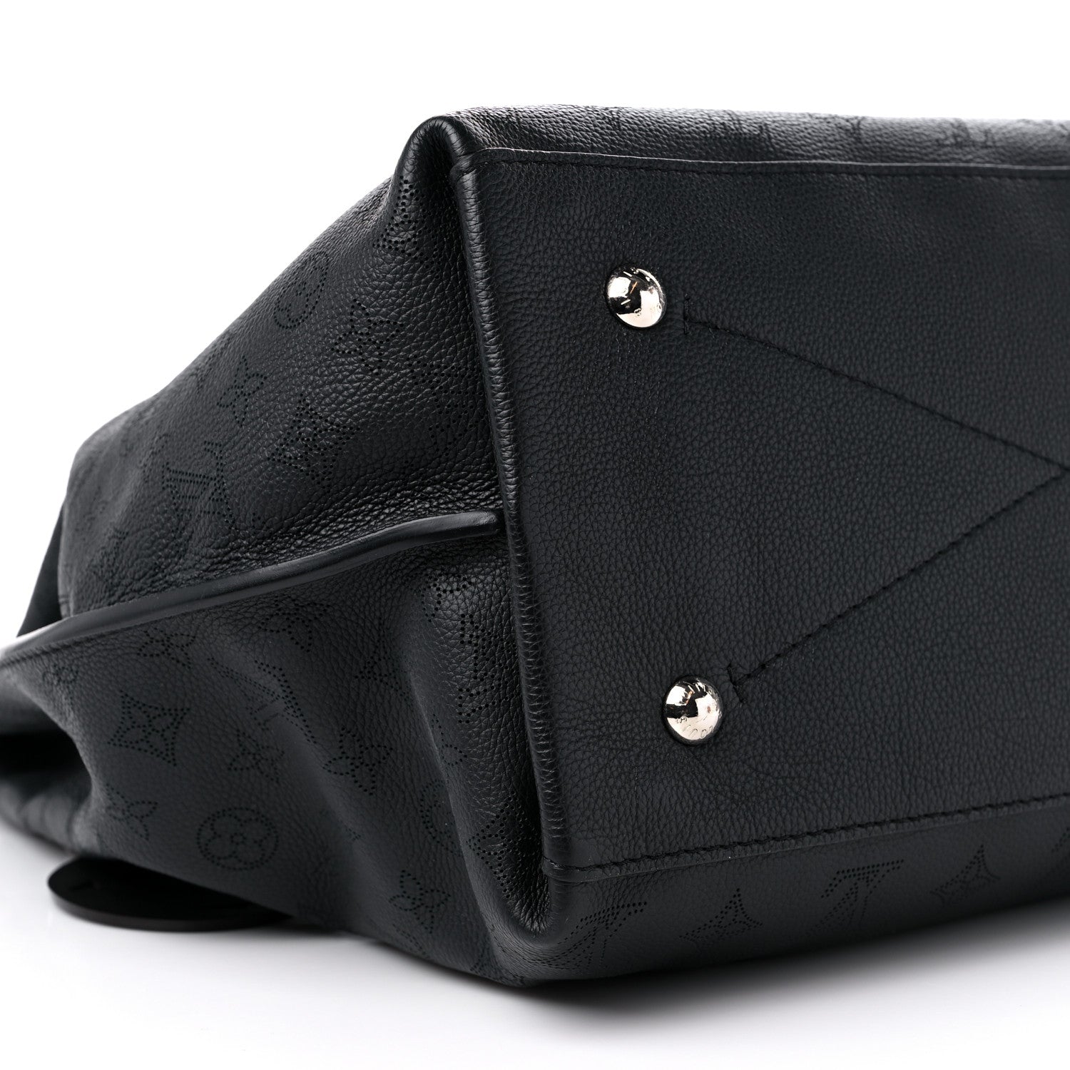 Louis Vuitton Mahina Carmel Hobo Black 7 of 10