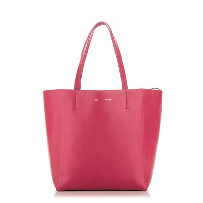 Celine Grained Calfskin Small Horizontal Cabas Phantom Fuchsia 1 of 8