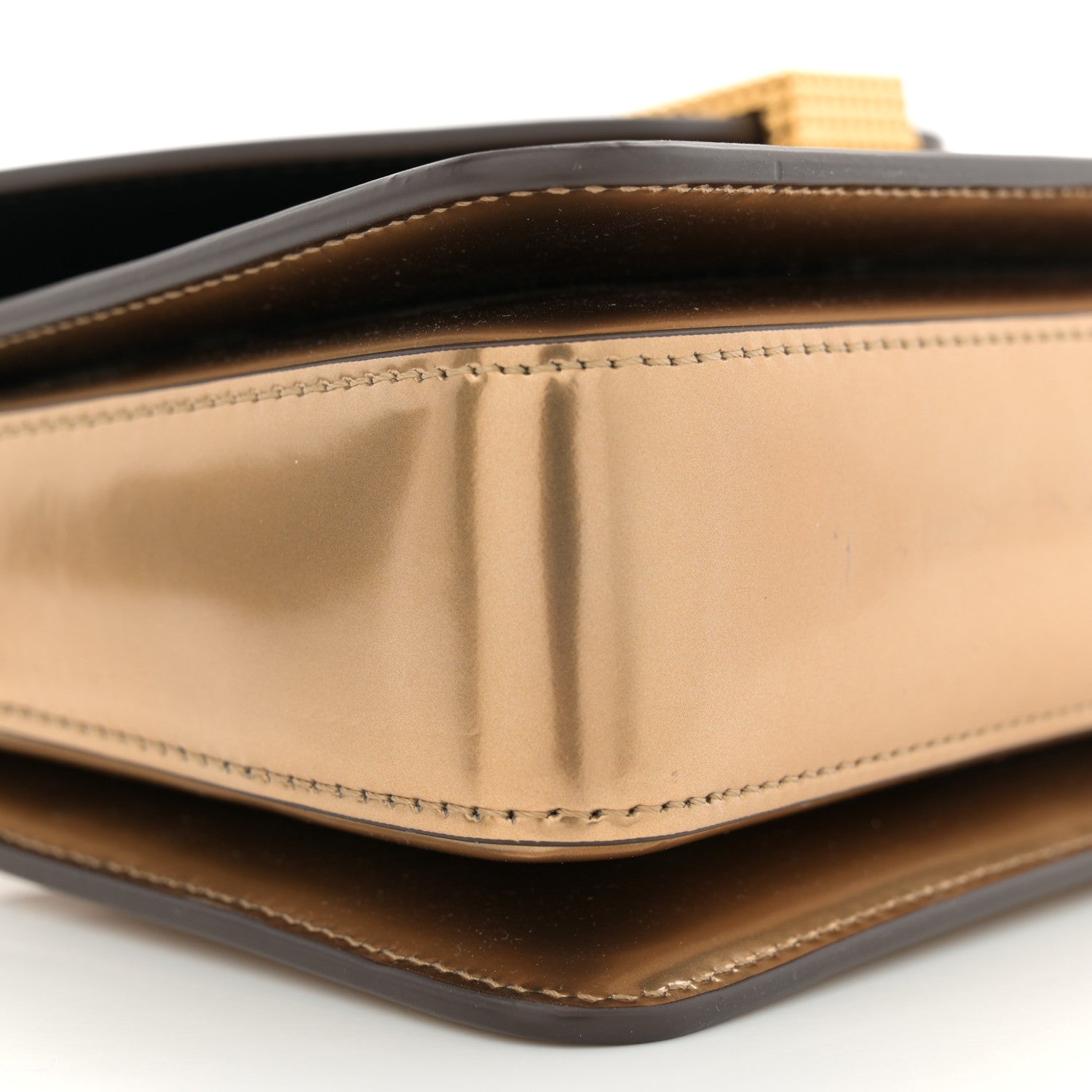 Lanvin Metallic Calfskin Concerto Bag Gold 8 of 9