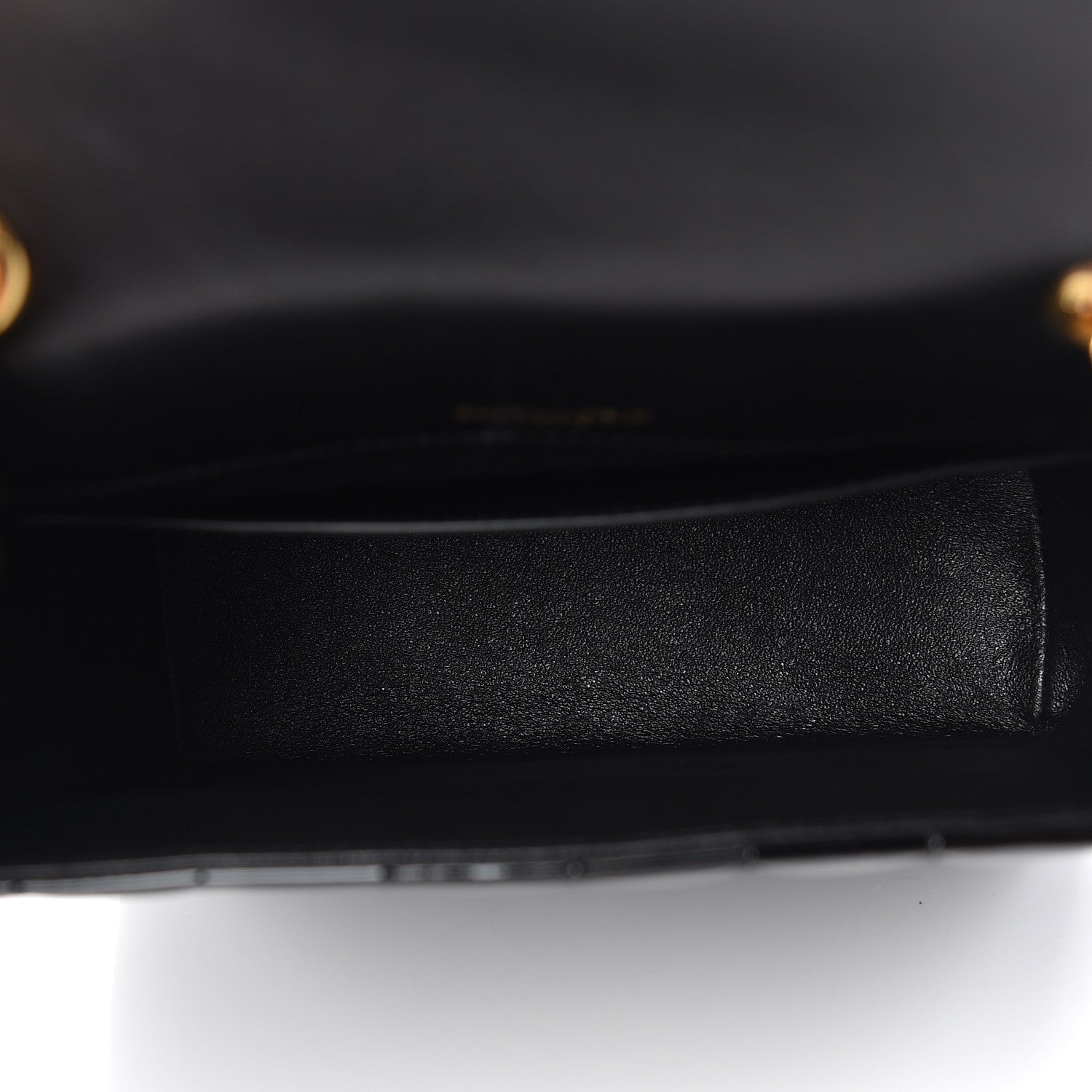 Saint Laurent Patent Calfskin Matelasse Monogram Medium Vicky Chain Bag Black 7 of 10