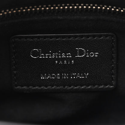 Christian Dior Lambskin Cannage Mini Lady Dior Black 6 of 12