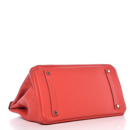 Hermes Togo Birkin 35 Rouge Pivoine 4 of 36