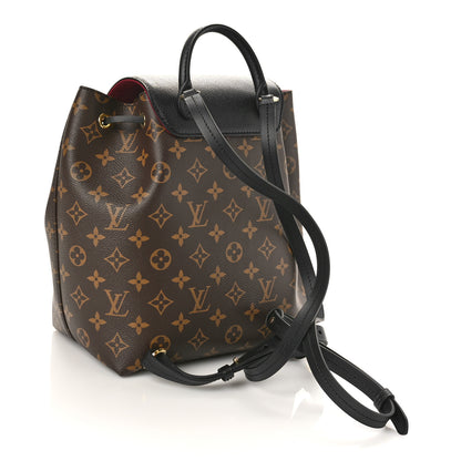 Louis Vuitton Monogram Montsouris PM Black 3 of 8