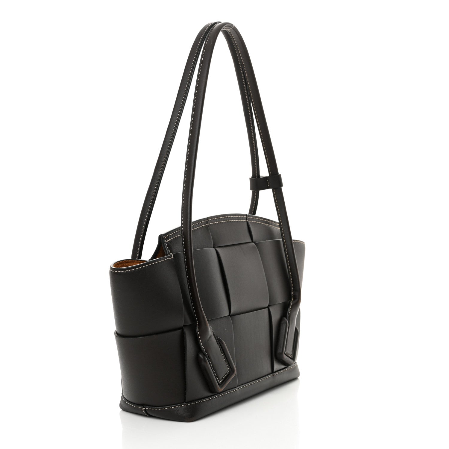 Bottega Veneta French Calfskin Maxi Intrecciato Small Arco Fondant 3 of 13