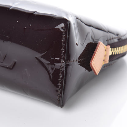 Louis Vuitton Vernis Cosmetic Pouch Amarante 8 of 8