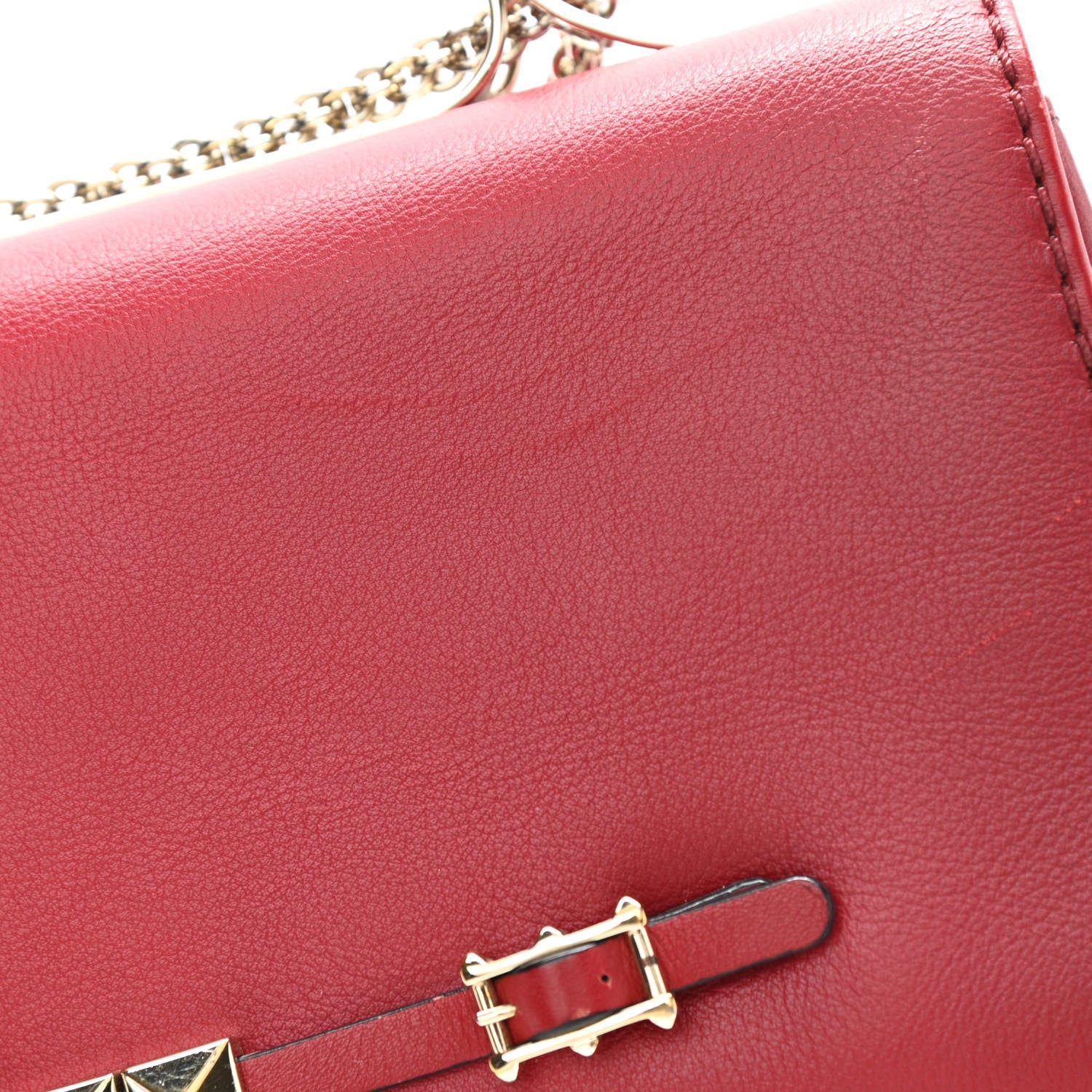 Valentino Garavani Nappa Va Va Voom Rouge Absolute Shoulder Bag Red 13 of 14