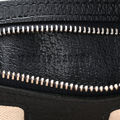 Gucci GG Supreme Monogram Textured Dollar Calfskin Web Studded Mini Ophidia Flap Shoulder Bag Beige Blue 7 of 12