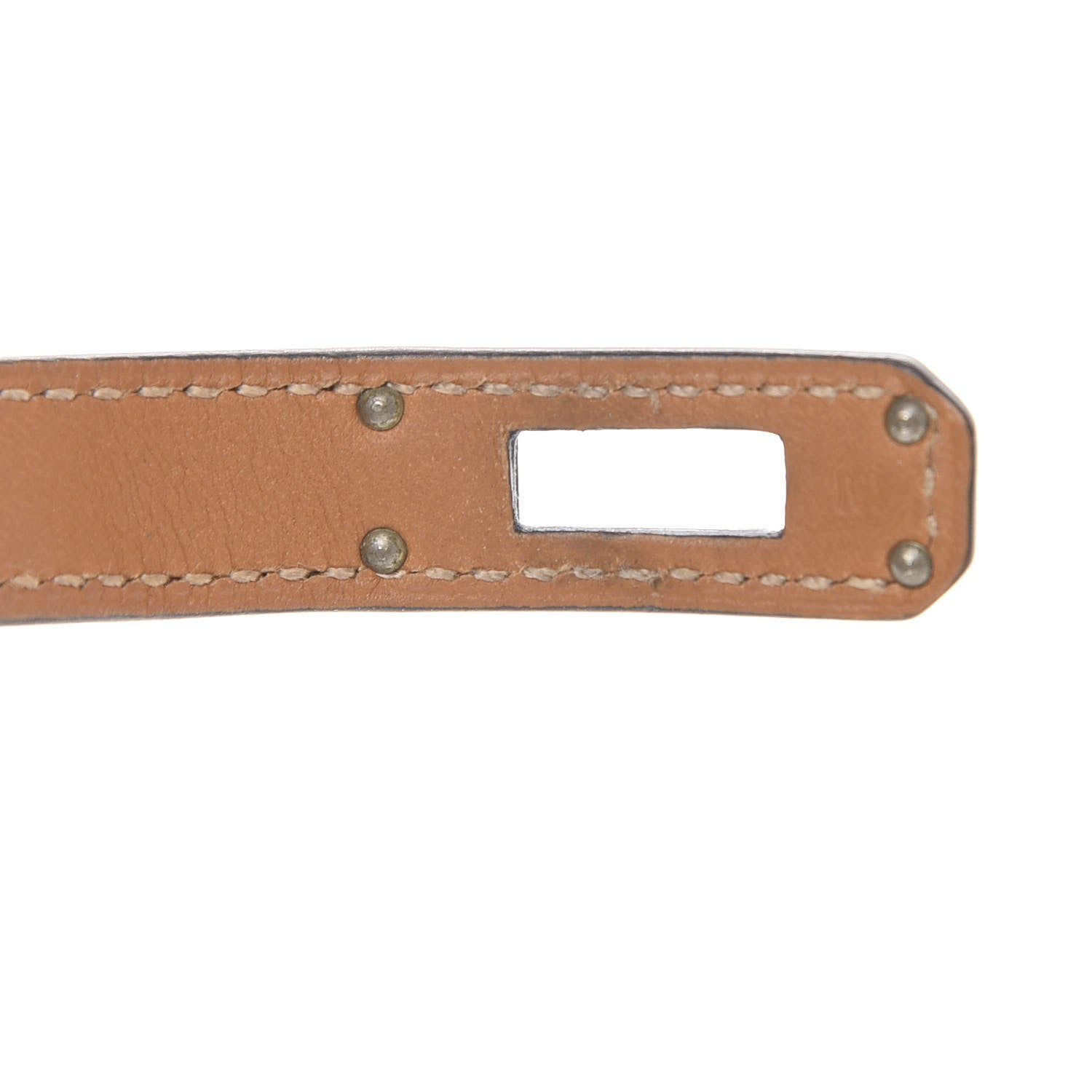 Hermes Swift Kelly Double Tour Bracelet M Etain 6 of 6
