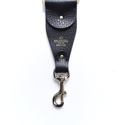 Valentino Garavani Canvas Native Couture 1975 Embroidered Rockstud Guitar Strap Multicolor 4 of 5