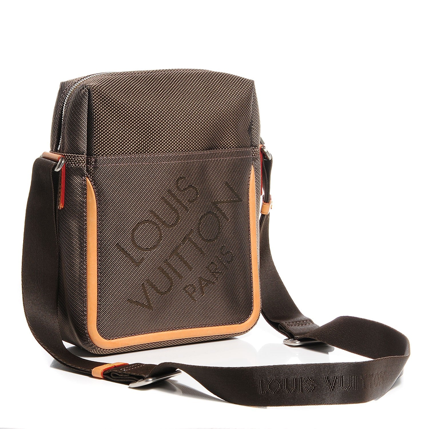 Louis Vuitton Damier Geant Citadin Messenger Terre 3 of 7