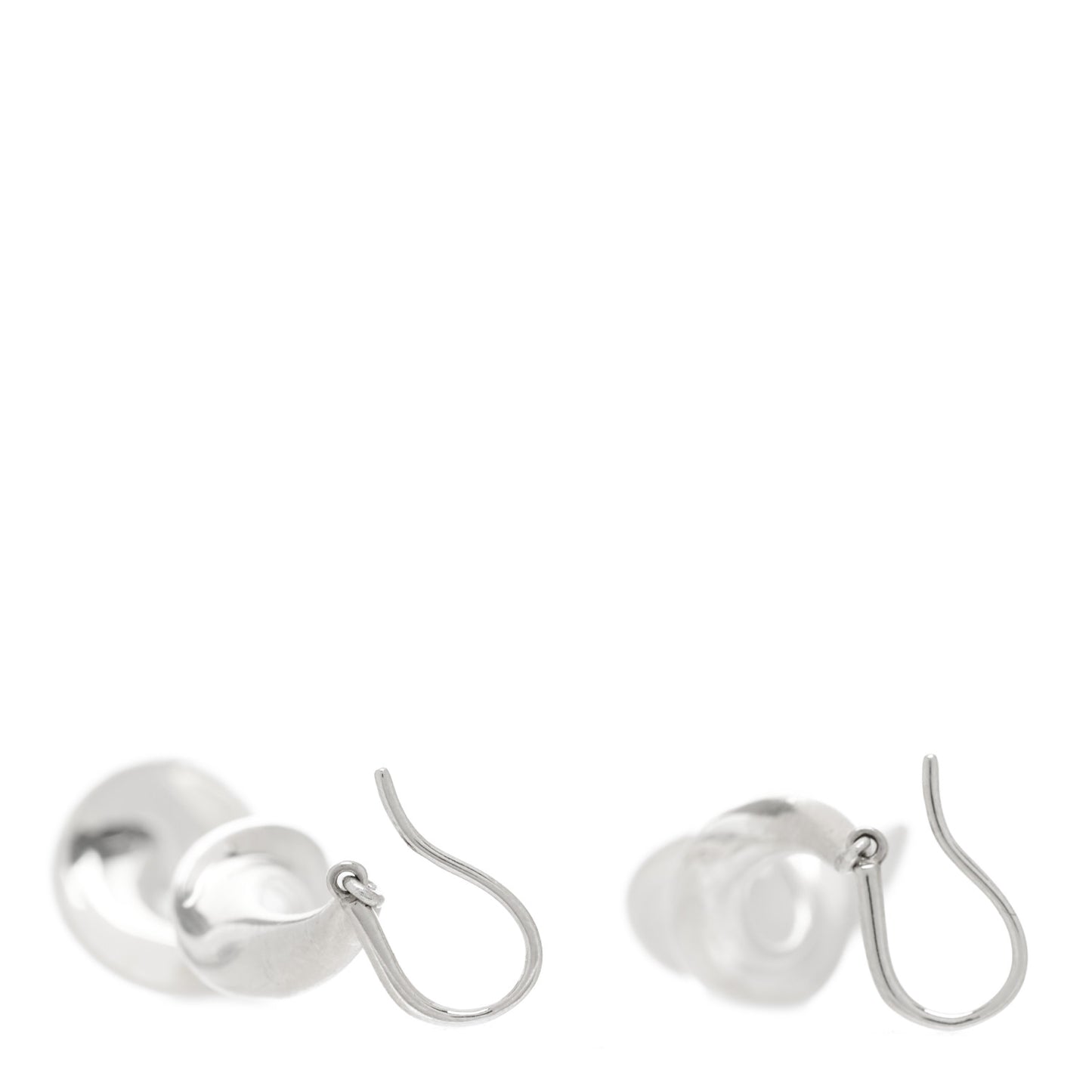 Sterling Silver Frank Gehry Orchid Drop Earrings