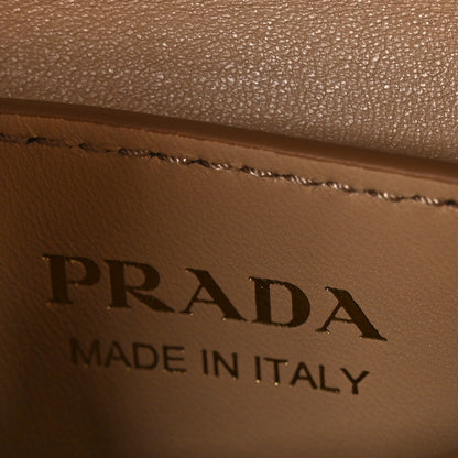 Prada Saffiano Cuir Mini Double Bag Cammeo 6 of 9