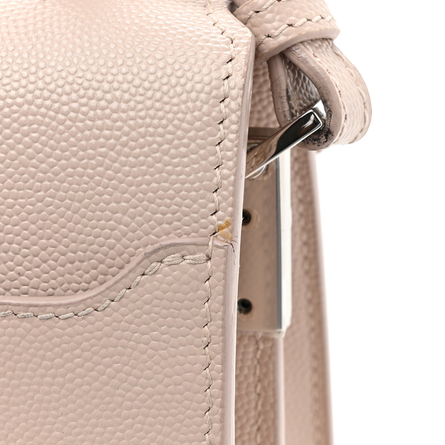 Grain de Poudre Mini Classic Monogram Cassandra Top Handle Marble Pink