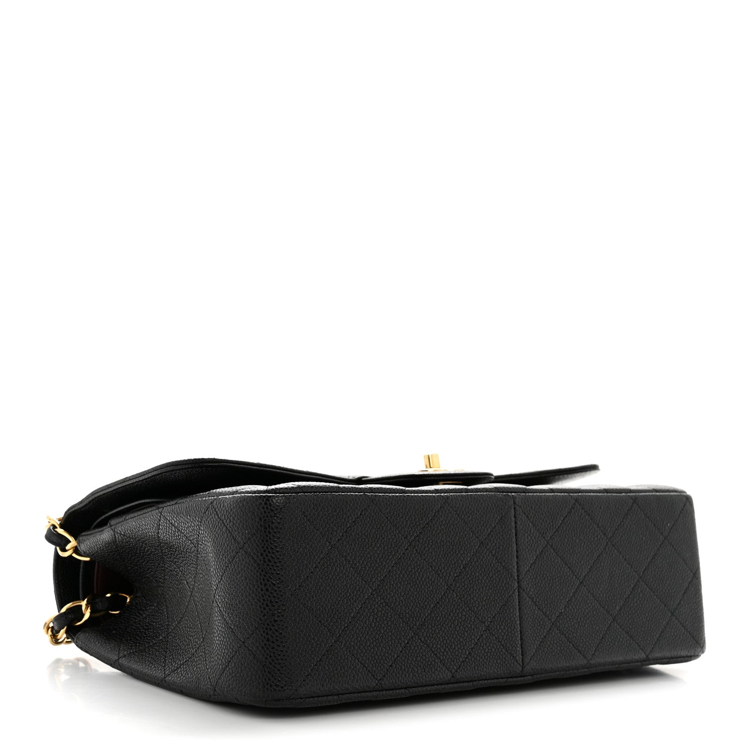 Chanel Caviar Quilted Jumbo Double Flap Black 4 of 15
