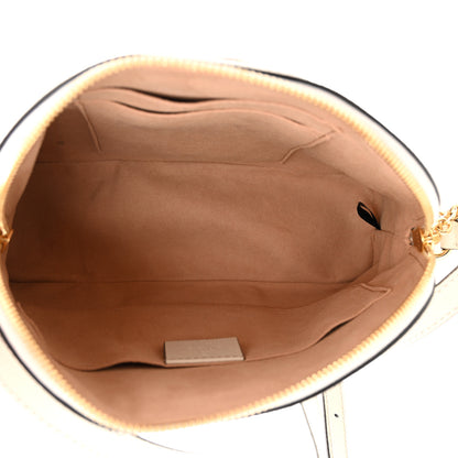 Gucci GG Supreme Monogram Flora Web GG Small Ophidia Dome Shoulder Bag White 5 of 10