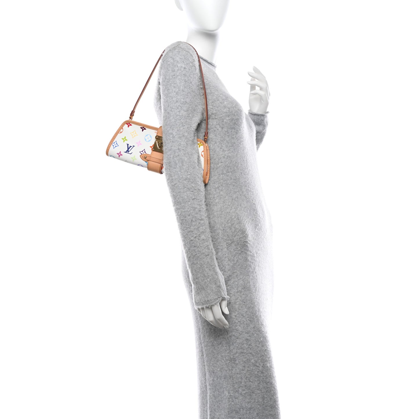 Monogram Multicolor Shirley White