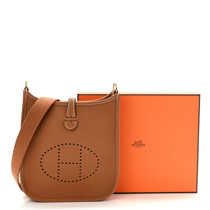 Hermes Taurillon Maurice Evelyne TPM Gold 11 of 11