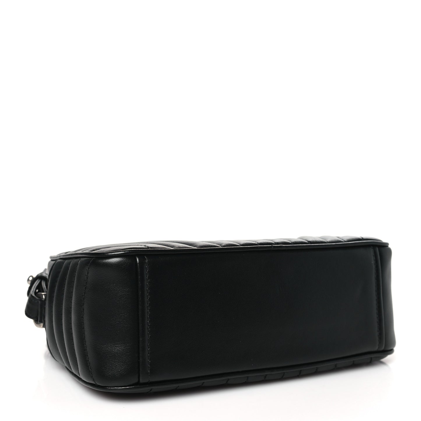 Soft Calfskin Diagramme Camera Bag Black