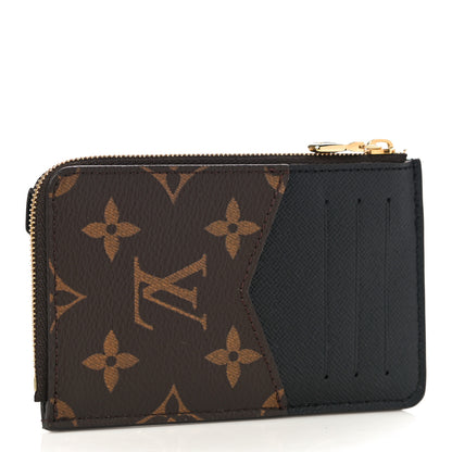 Louis Vuitton Monogram Recto Verso Card Holder Black 3 of 10