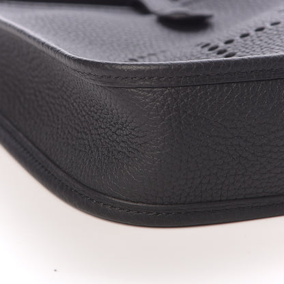 Hermes Taurillon Clemence Evelyne TPM Black 9 of 11