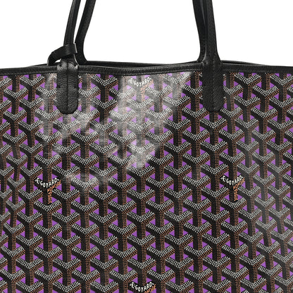 Goyard Goyardine Saint Louis Claire Voie PM Black Violet 9 of 11