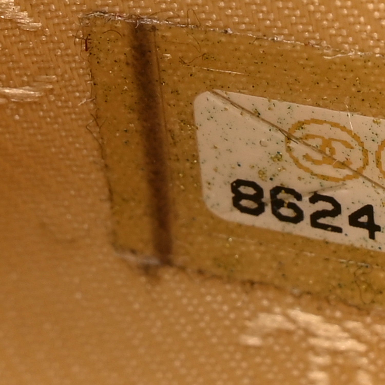 Chanel Grained Calfskin CC Button Small Pouch Cosmetic Case Yellow 7 of 9