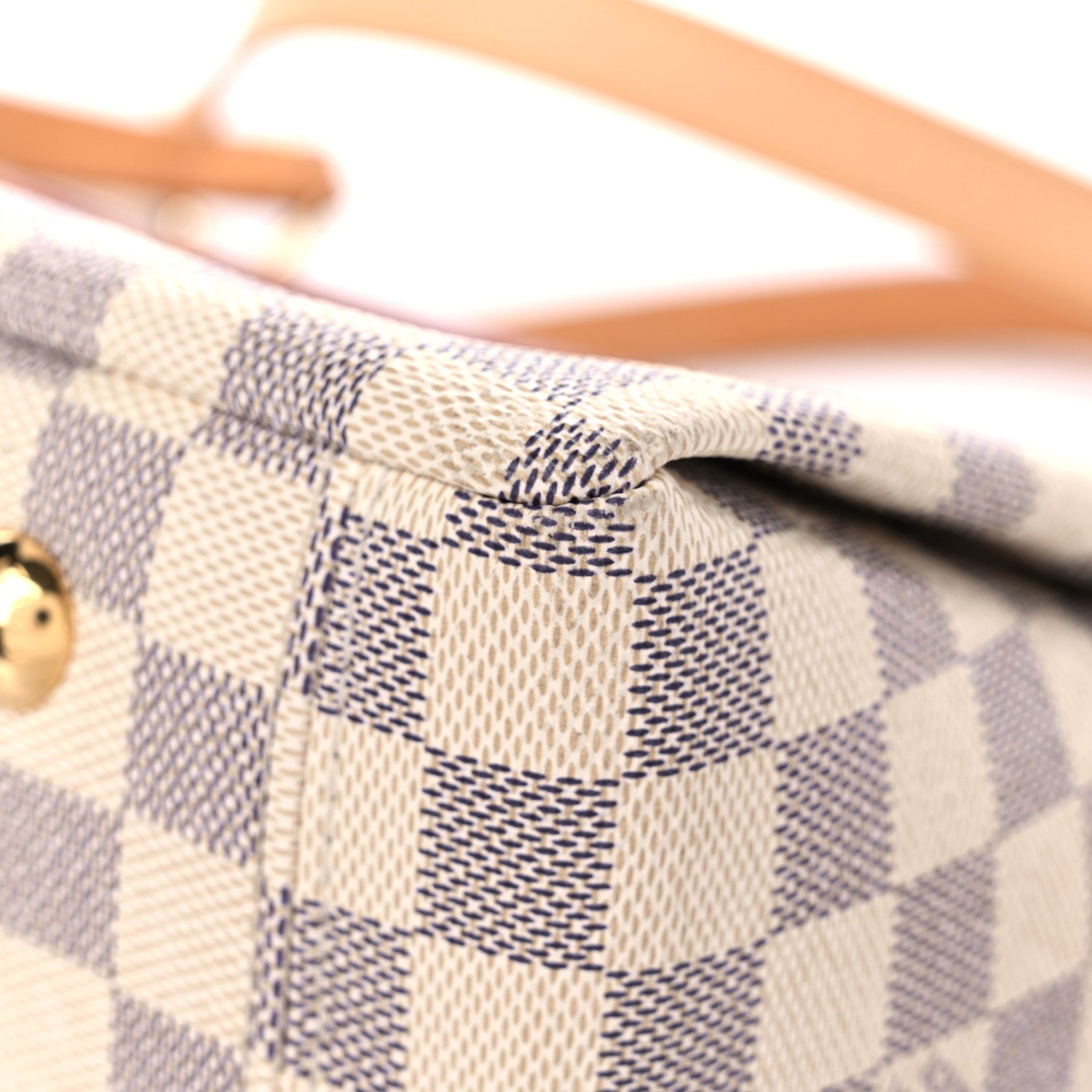 Louis Vuitton Damier Azur Lymington 10 of 14