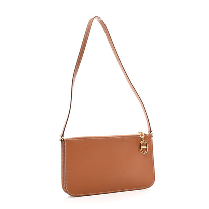 Hermes Evercolor Chaine d'Ancre Zipengo Pochette To Go Gold 2 of 10