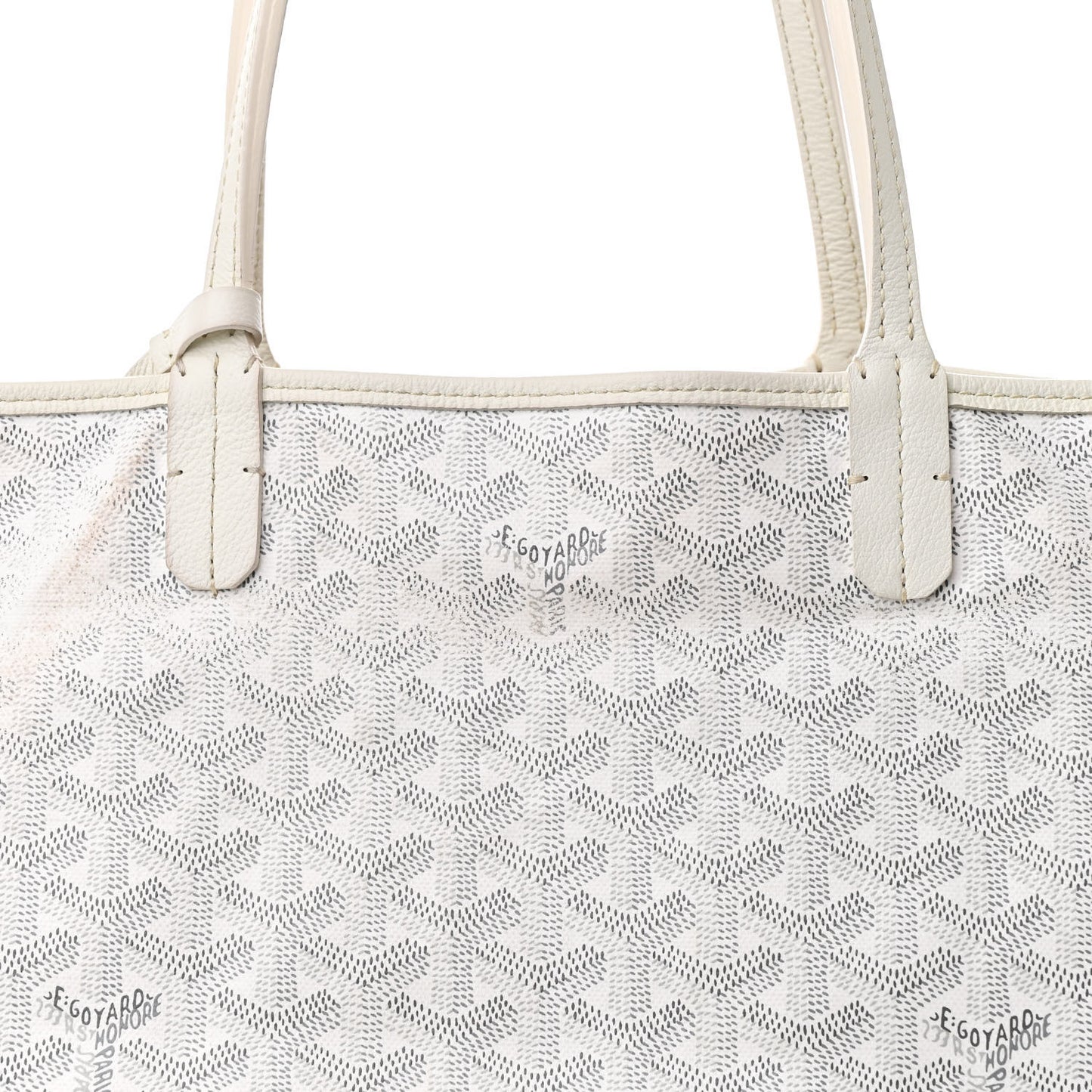 Goyardine Saint Louis PM White