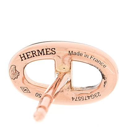 Hermes 18K Rose Gold TPM Farandole Stud Earrings 4 of 5