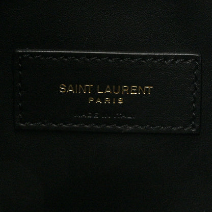 Saint Laurent Smooth Calfskin Large Le 5 A 7 Soft Hobo Black 6 of 10