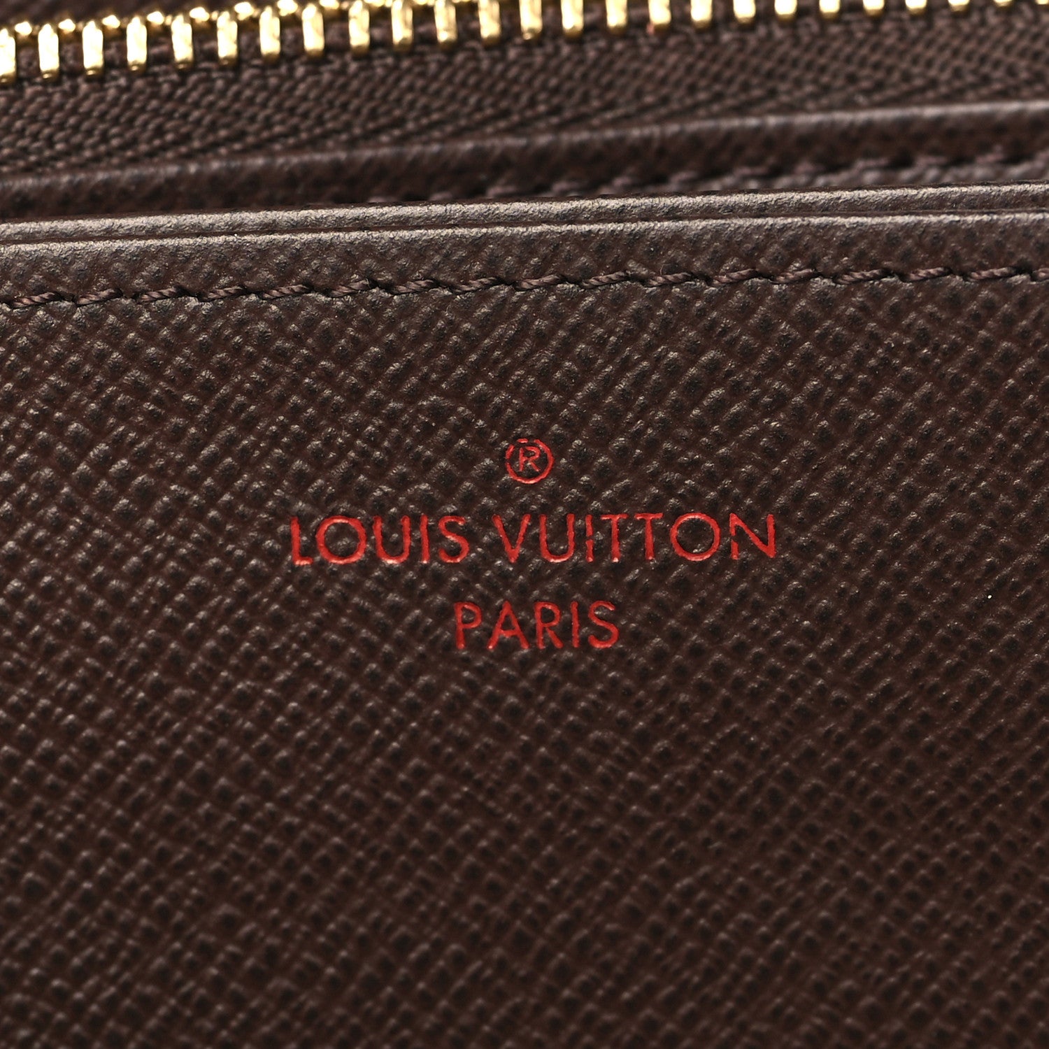 Louis Vuitton Damier Ebene Zippy Wallet 6 of 6