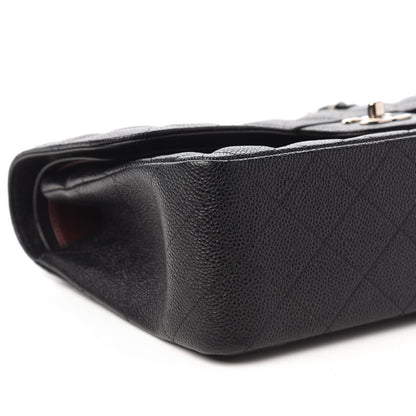 Chanel Caviar Quilted Jumbo Double Flap Black 7 of 11