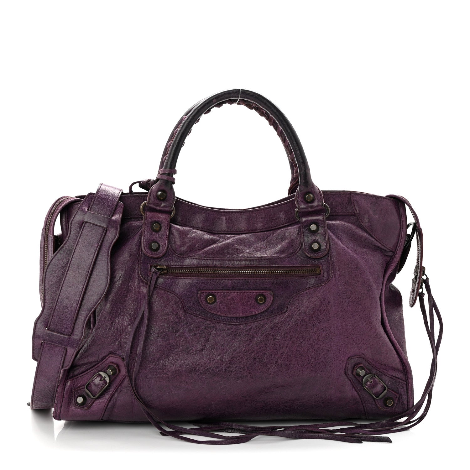 Balenciaga Agneau Classic Hardware City Murier 1 of 11