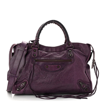 Balenciaga Agneau Classic Hardware City Murier 1 of 11