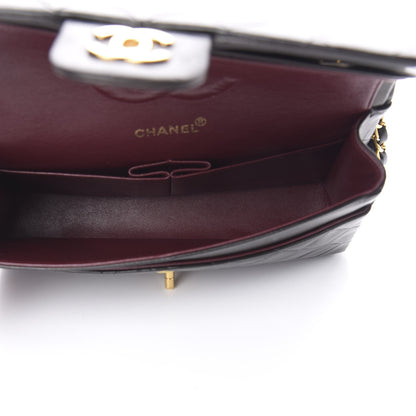 Chanel Lambskin Quilted Medium Double Flap Black 5 of 15