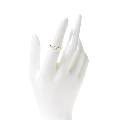 Mikimoto 14K Yellow Gold Akoya Pearl 7mm Ring 52 6 2 of 5