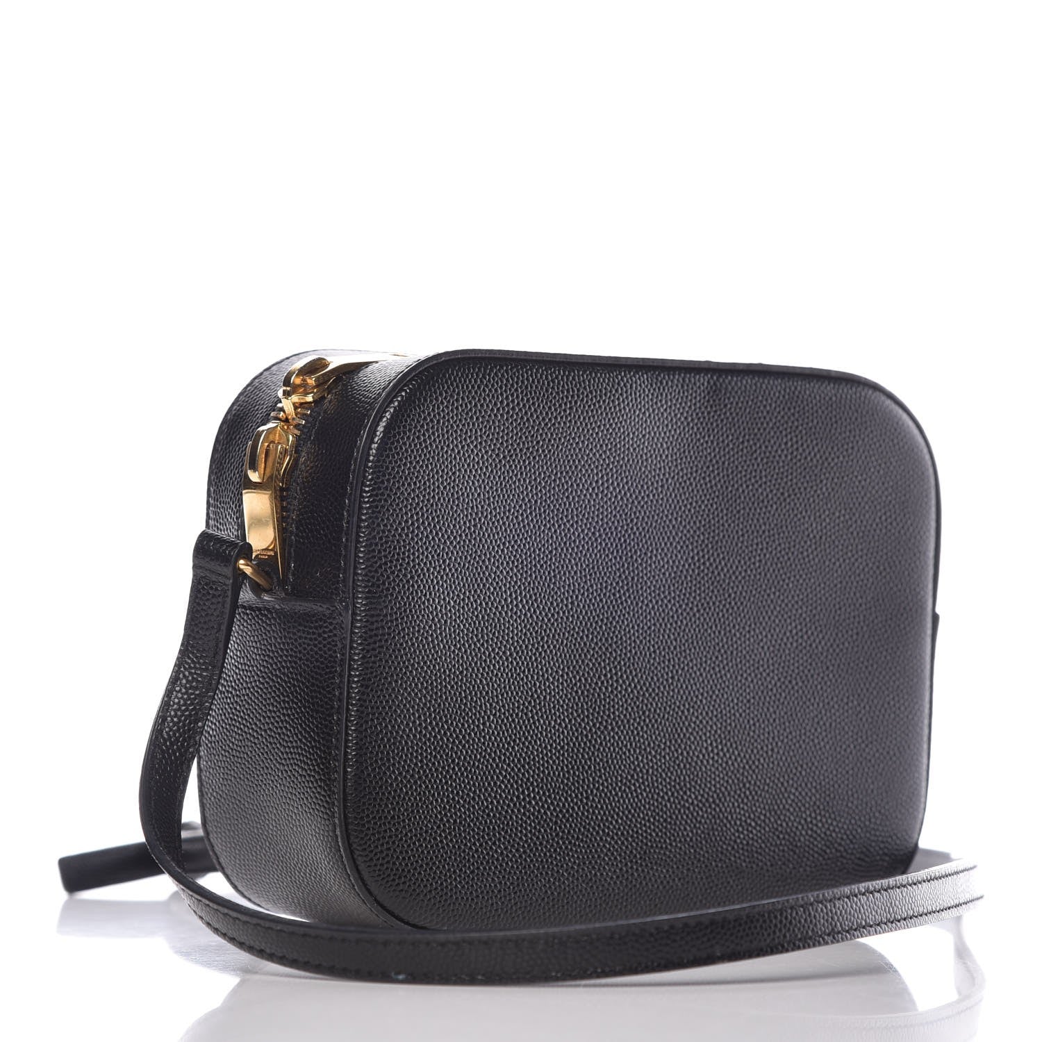 Saint Laurent Grain De Poudre Small Classic Monogram Camera Bag Black 3 of 8