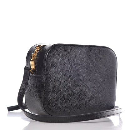 Saint Laurent Grain De Poudre Small Classic Monogram Camera Bag Black 3 of 8