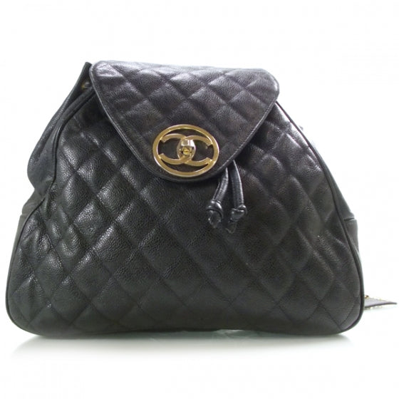 Chanel Caviar Quilted Backpack Black 1 of 13