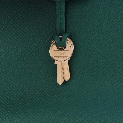 Hermes Epsom Birkin 30 Vert Vertigo 11 of 35