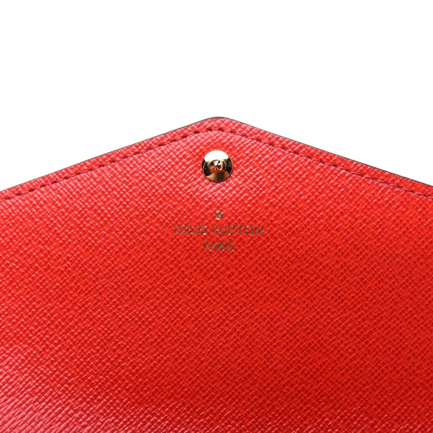 Louis Vuitton Monogram Sarah Wallet NM Coquelicot 8 of 9