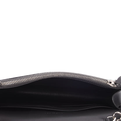 Saint Laurent Smooth Calfskin Classic Monogram Kate Tassel Chain Wallet Grey 5 of 6