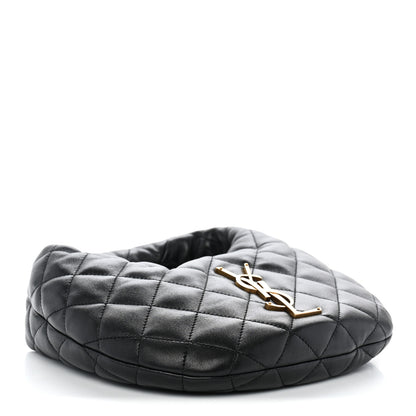 Saint Laurent Lambskin Quilted Icarino Bag Black 4 of 9