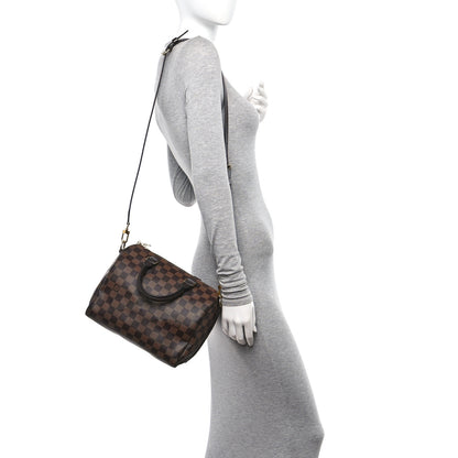 Louis Vuitton Damier Ebene Speedy Bandouliere 25 2 of 13